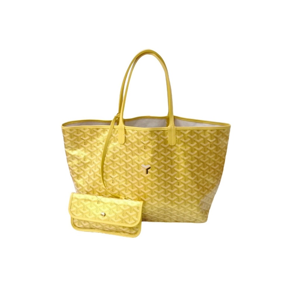 GOYARD Saint Louis tote bag limited edition gold coated canvas leather